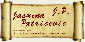Jasmina Patričević vizit kartica
